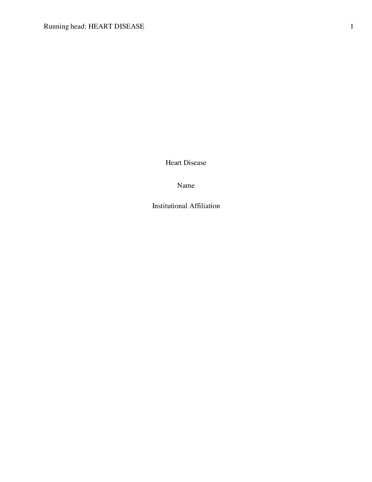 Preview image for Heart Disease